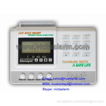New, LCD Voice Prompt Auto Dial Alarm System